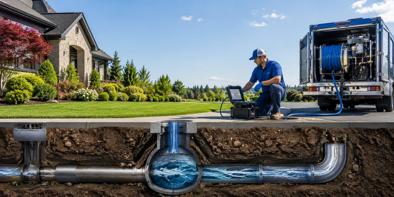 Drainage restoration information for New Marshfield, OH